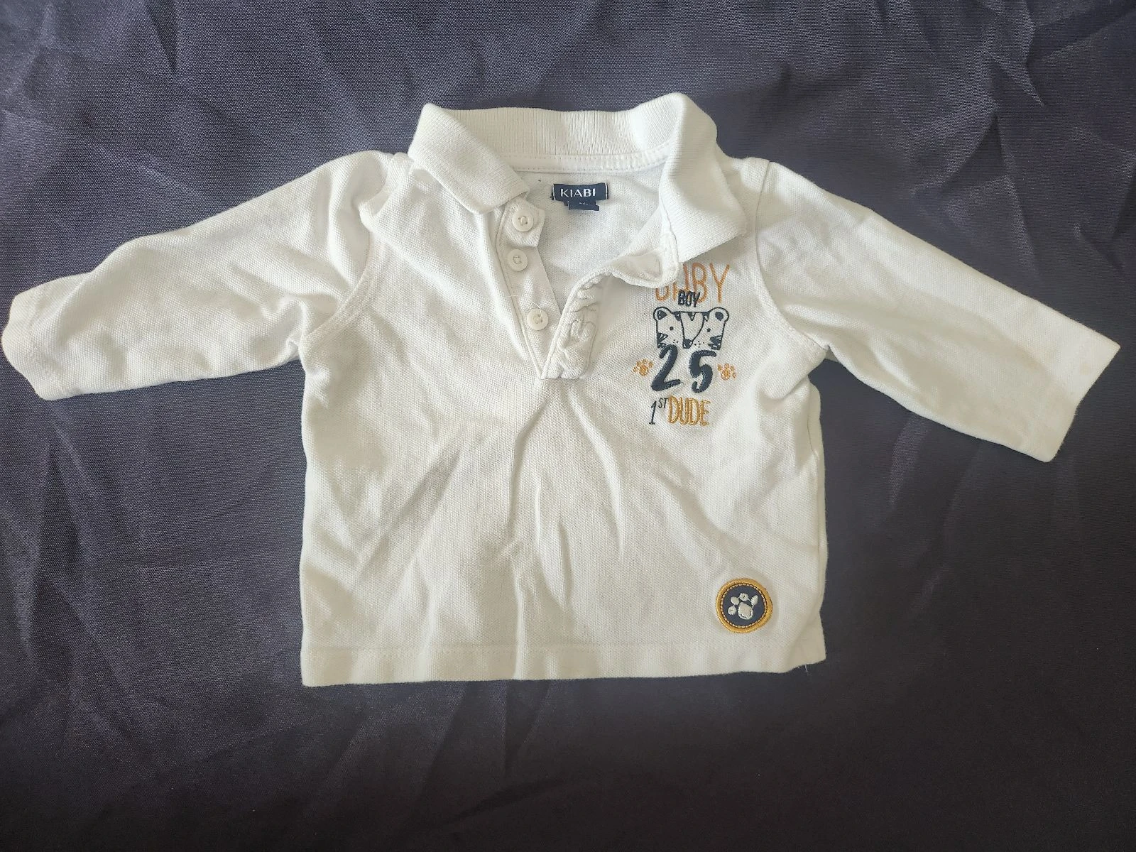Baby polo "1st Dude" - Stijl voor het lopen! 🦊 – photo 2